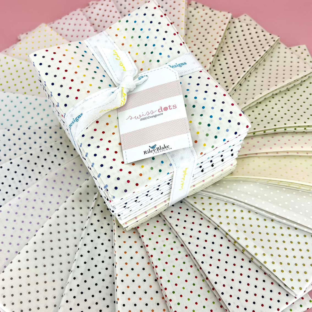 Swiss Dot Low Volume Fat Quarter Bundle