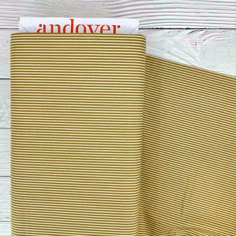 A Woodsy Cottage - Stripe in Pale Olive