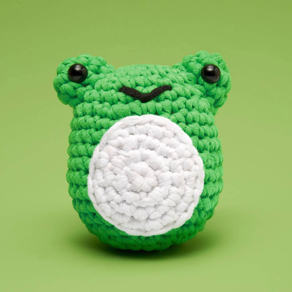 Woobles Beginner Crochet Kit - Henri the Frog | The Crafternoon Shoppe