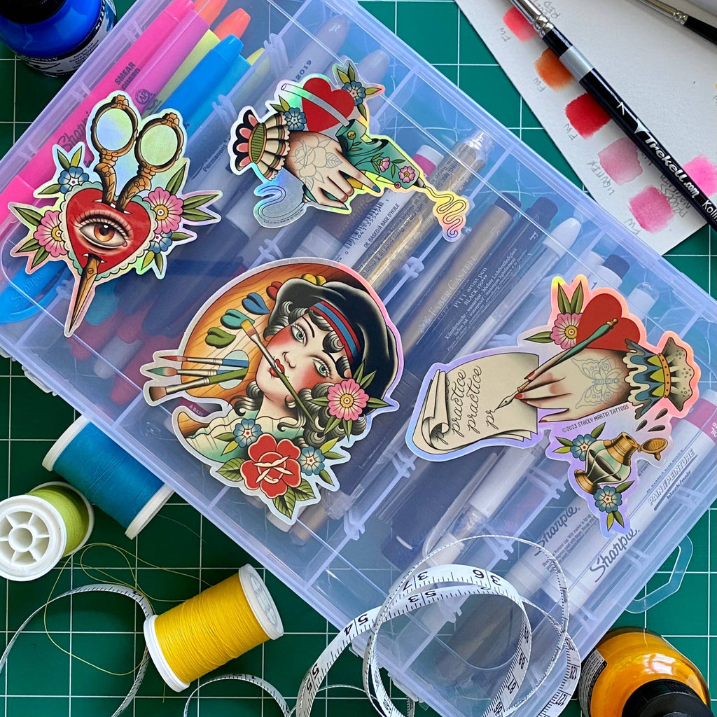 Crafty Painter Sticker