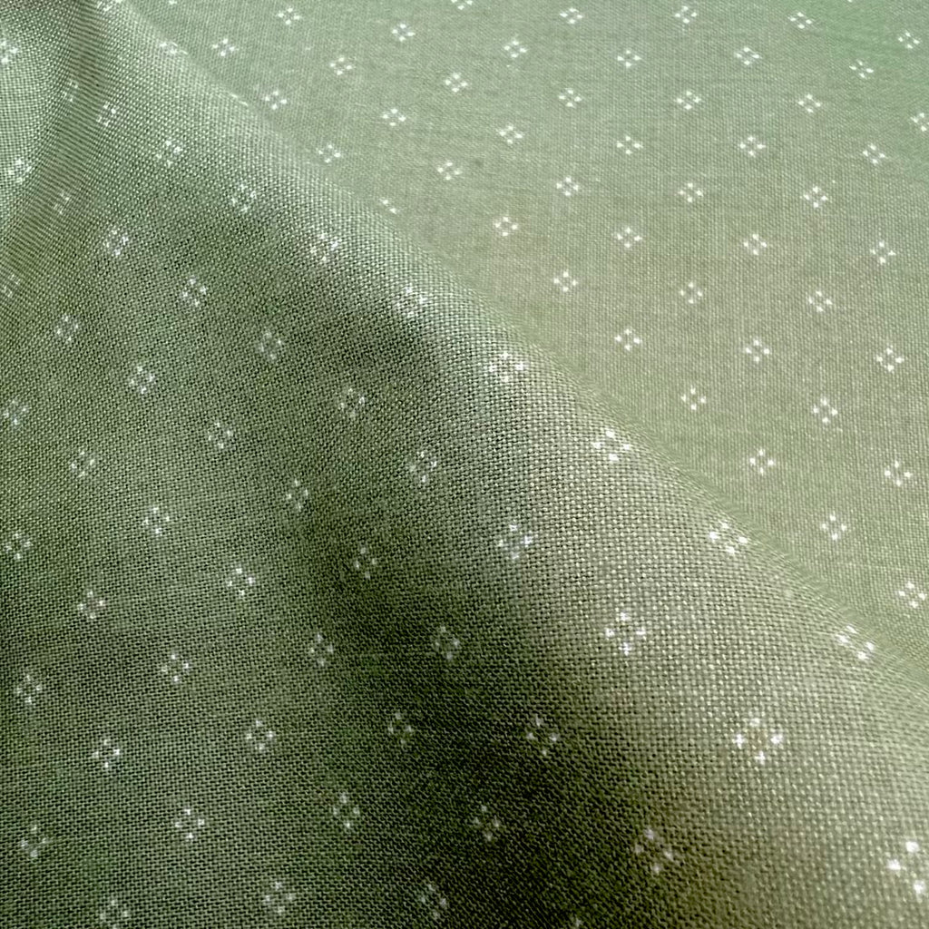 Threads of Grace - Dots in Green