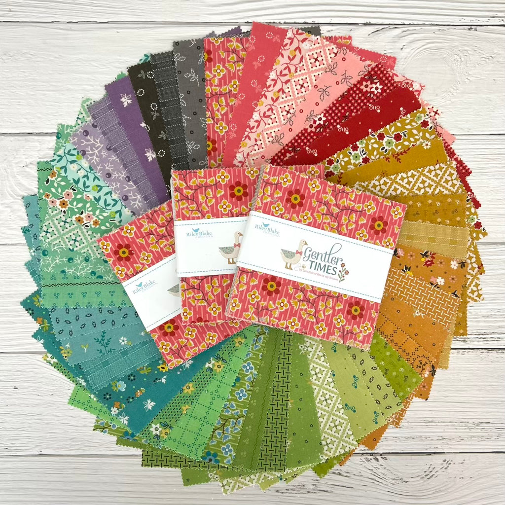 Gentler Times - 5" Charm Squares