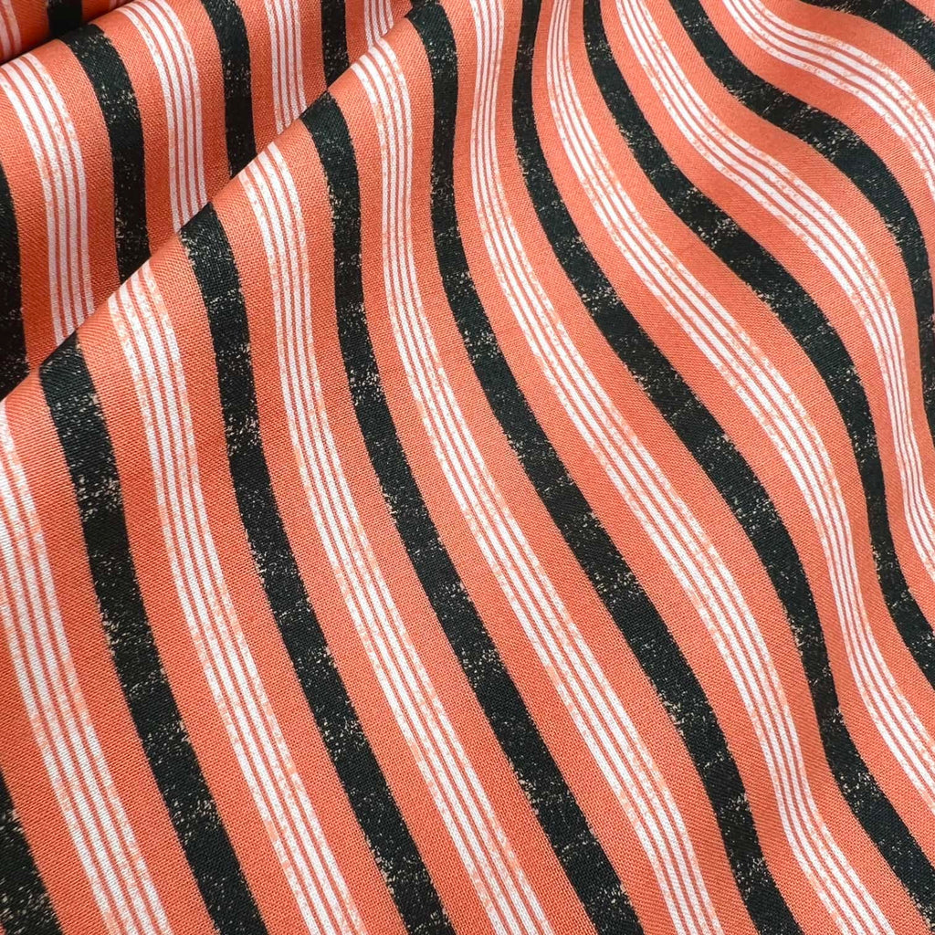 Hey Boo - Boougie Stripes in Soft Pumpkin