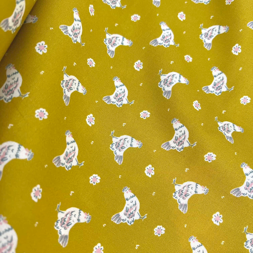 Happy Homestead - Happy Hens in Gold