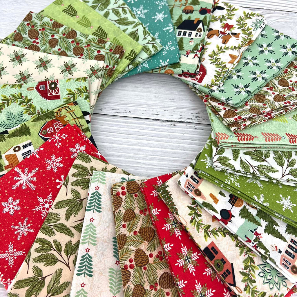 Prairie Christmas Fat Quarter Bundle