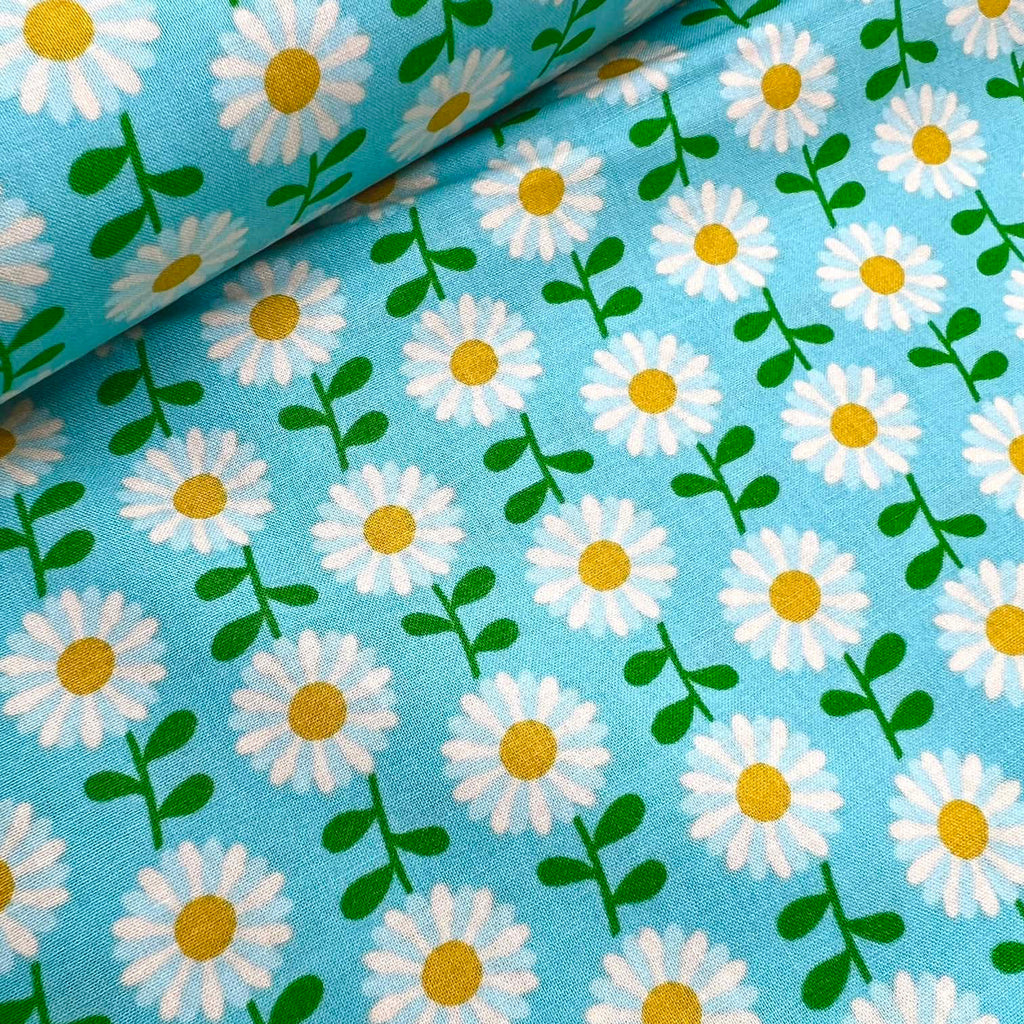 Flowerland - Field of Flowers in Turquoise