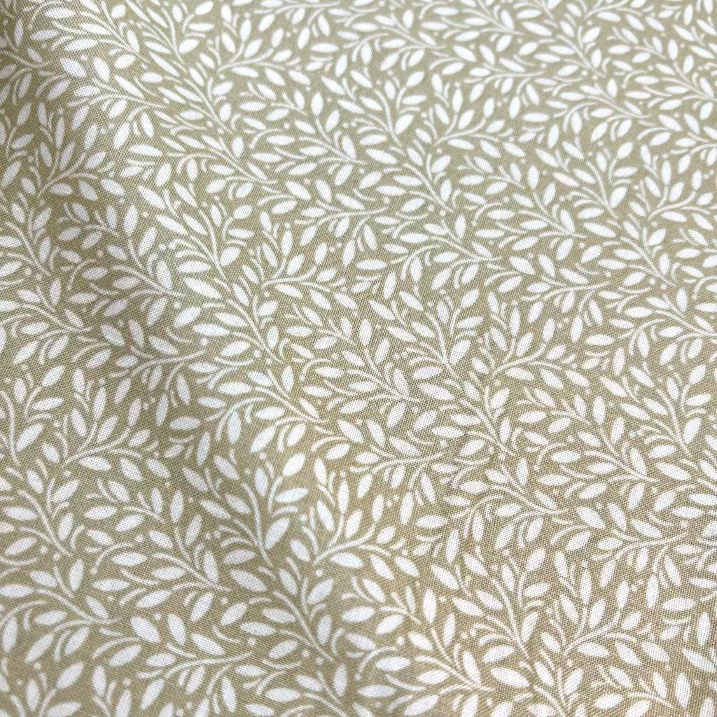 A Woodsy Cottage - Little Leaves in Pale Olive