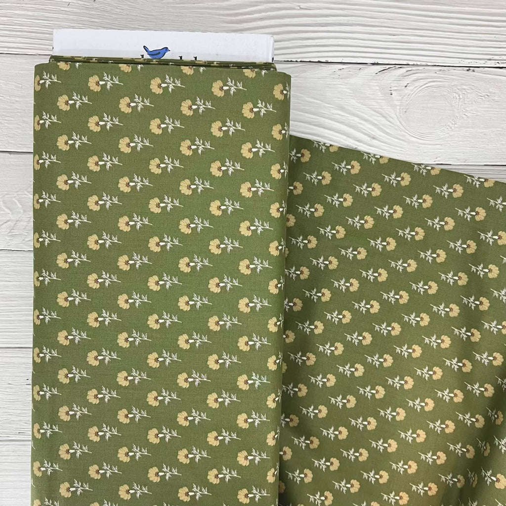 Threads of Grace - Flora in Green