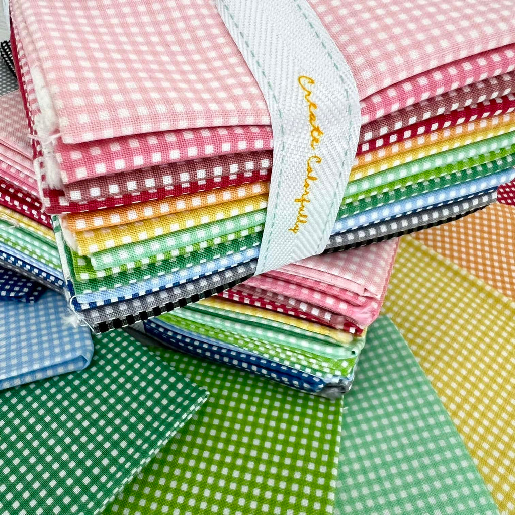 Micro Gingham Fat Quarter Bundle