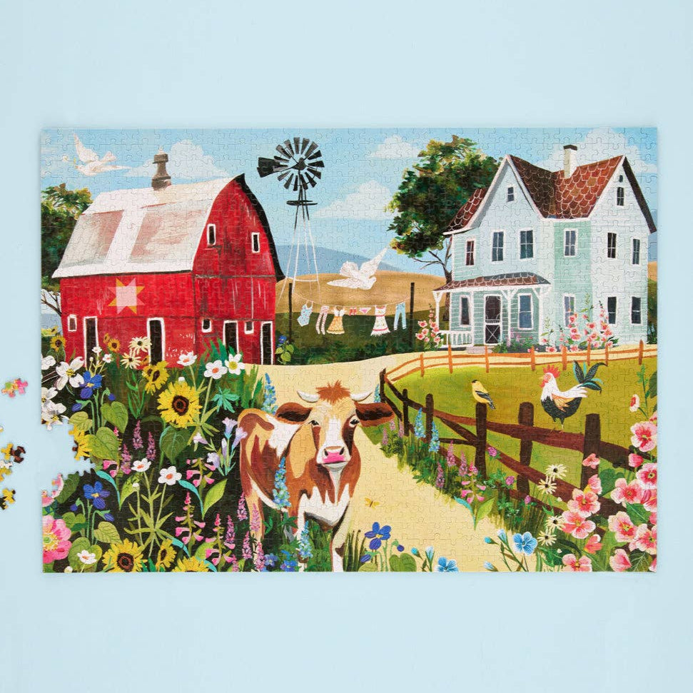 Wildflower Farm 1000 Piece Puzzle