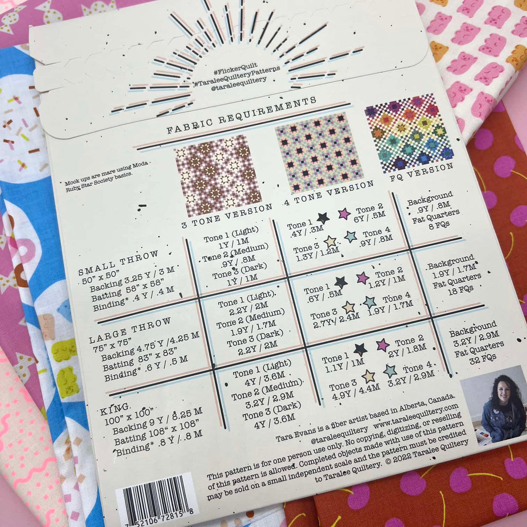 Sugar Cone Flicker Quilt Kit