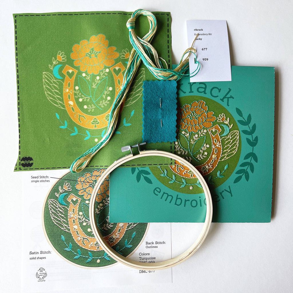 Lucky Embroidery Kit