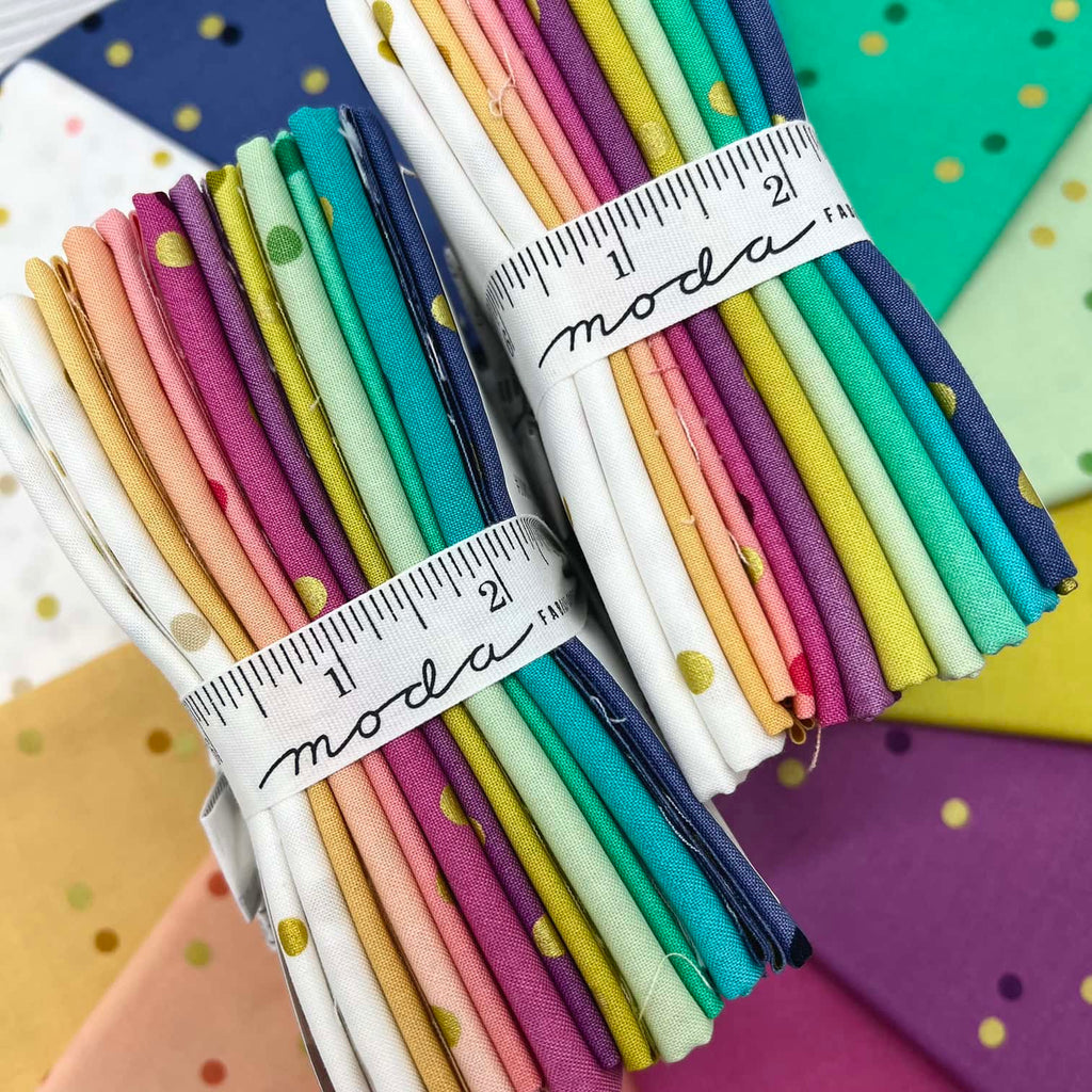 Ombre Confetti Metallic Fat Quarter Bundle