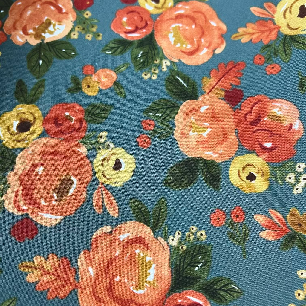 Happy Fall Days - Main in Teal