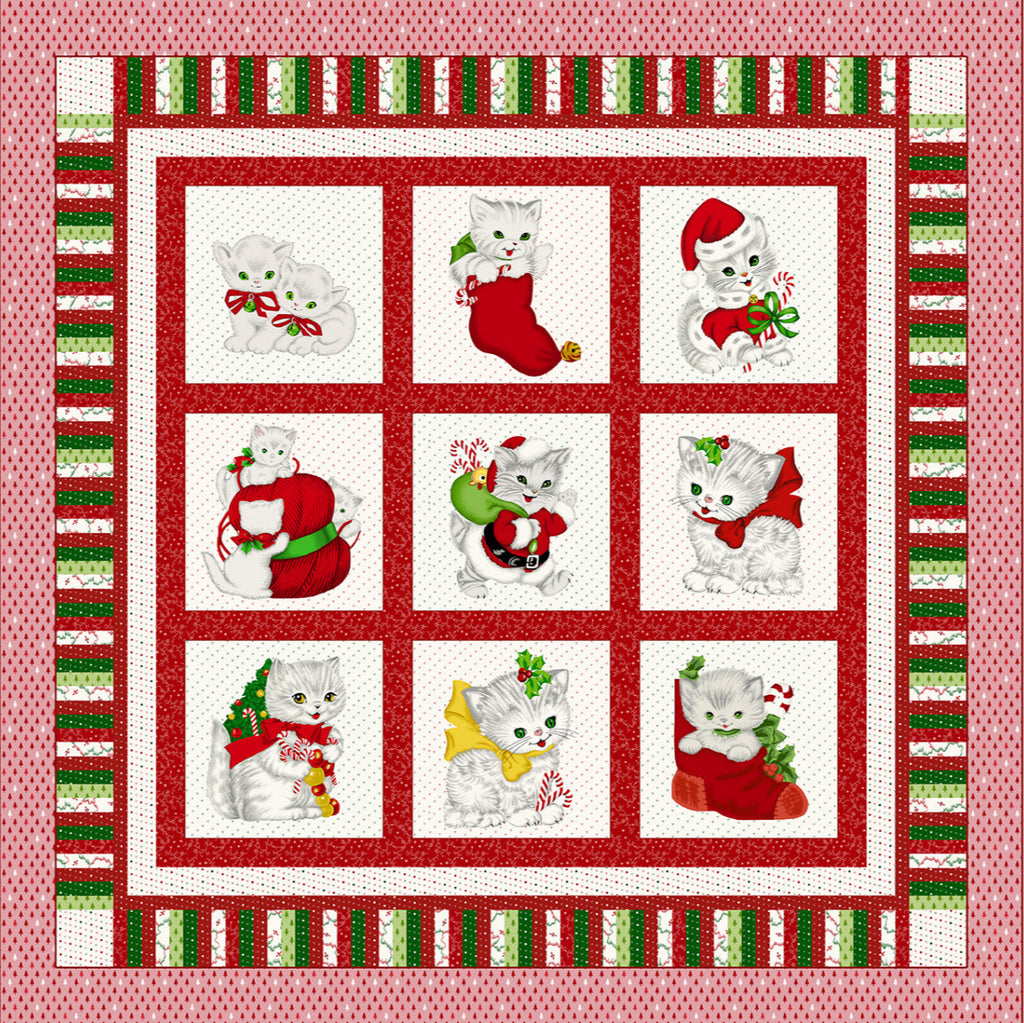 A Kitty For Christmas - Panel