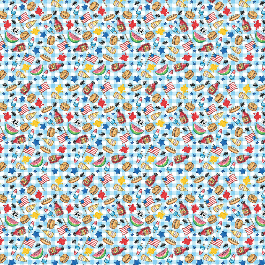 Happy Birthday, America by Mary Engelbreit - America's Birthday Cookout