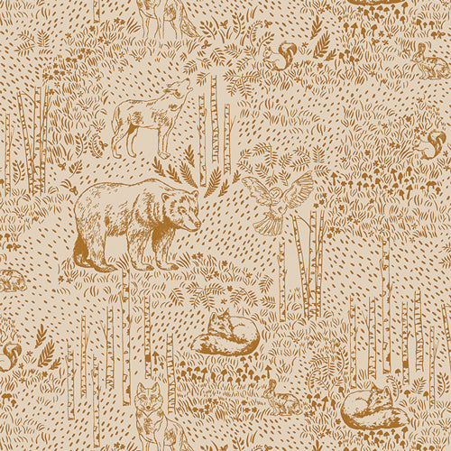 Flannel - Awaken Forest in Acorn