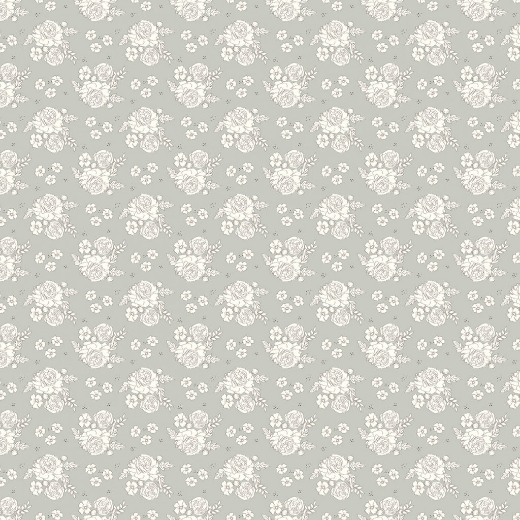 Bloomberry - Petite Flowers in Grey