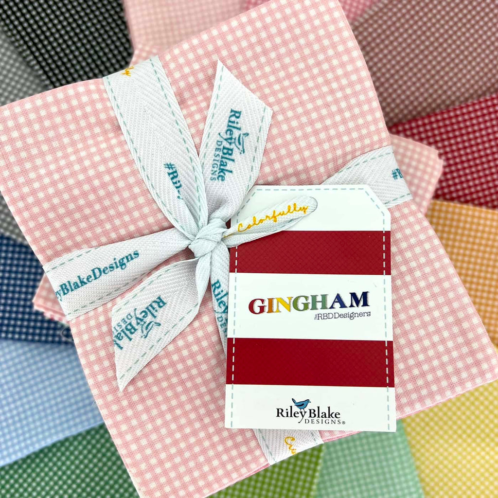 Micro Gingham Fat Quarter Bundle