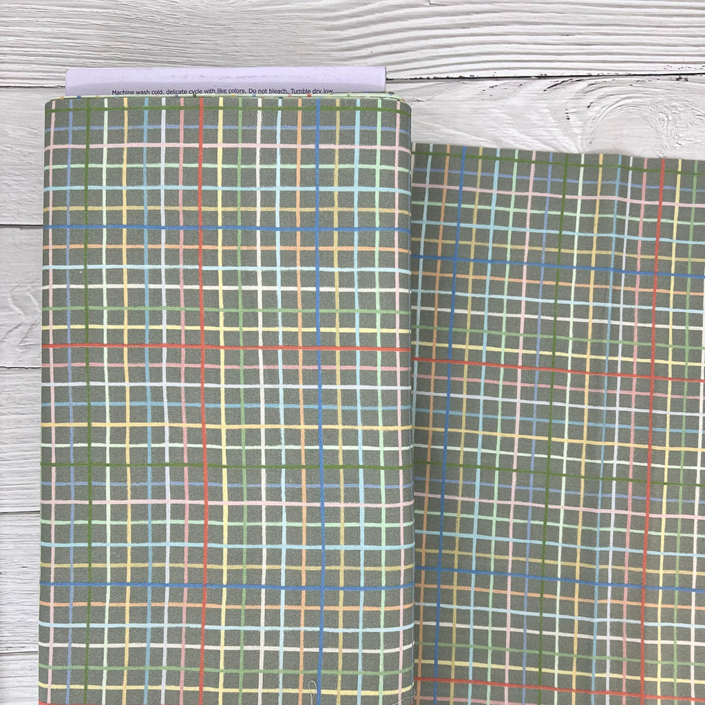 Robin - Picnic Blanket in Dark Sage