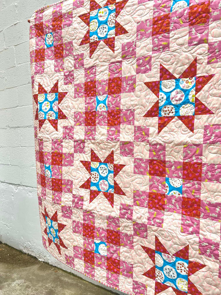 Sugar Cone Flicker Quilt Kit