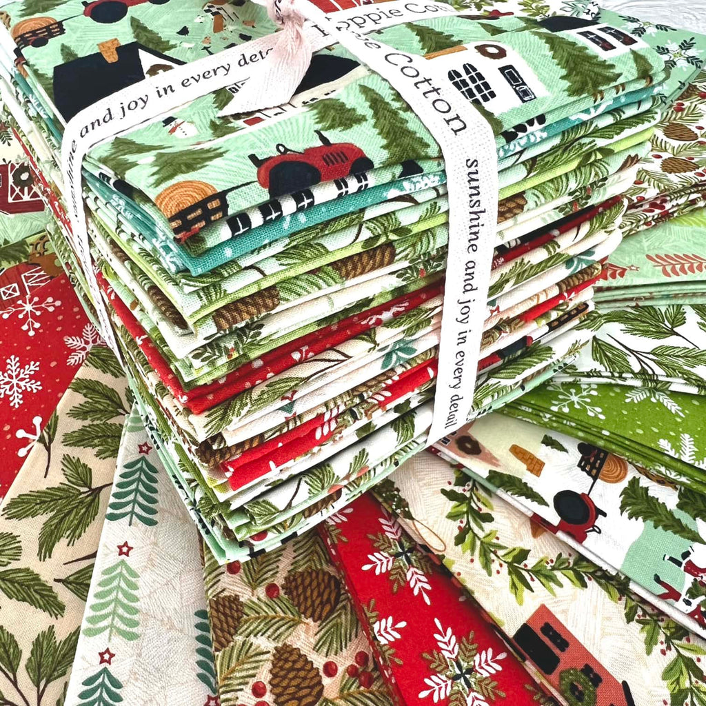 Prairie Christmas Fat Quarter Bundle