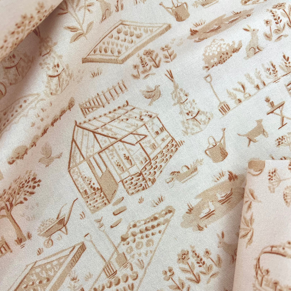 Robin - Garden Toile in Blush