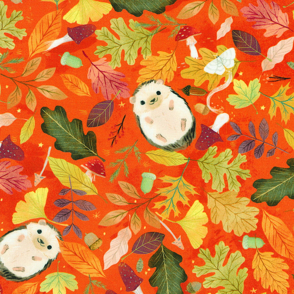 Forest Feast - Hedgehogs in Autumn