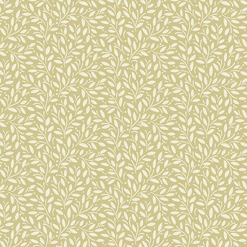 A Woodsy Cottage - Little Leaves in Pale Olive