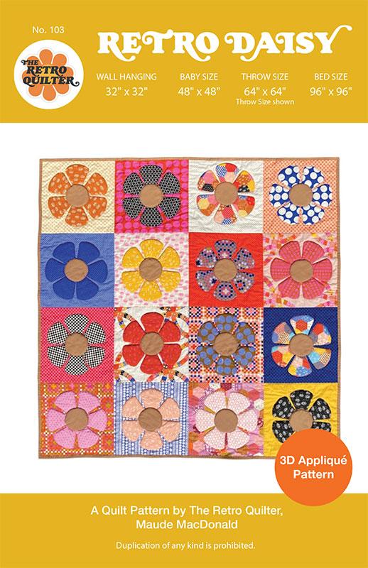 Retro Daisy Quilt Pattern