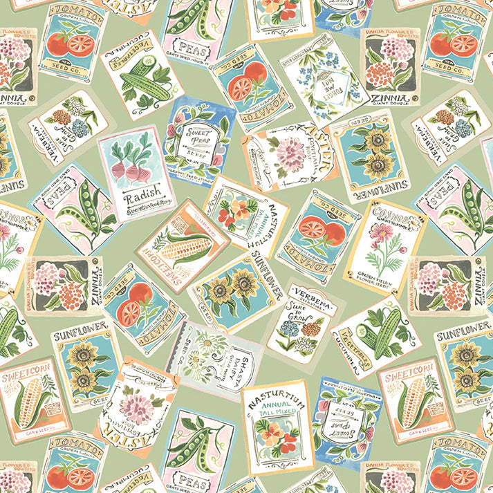 Robin - Seed Packets in Sage