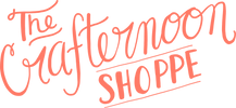 Script logo for The Crafternoon Shoppe