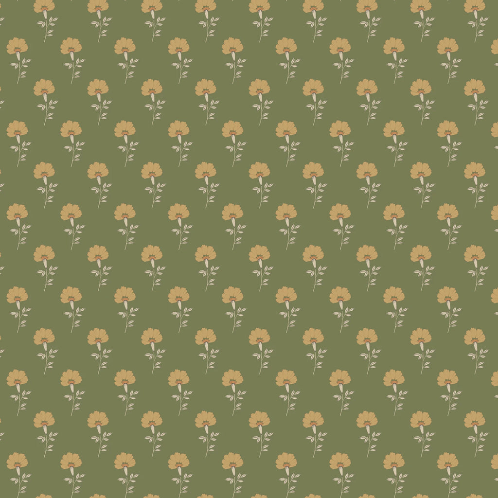 Threads of Grace - Flora in Green