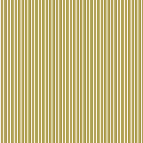 A Woodsy Cottage - Stripe in Pale Olive