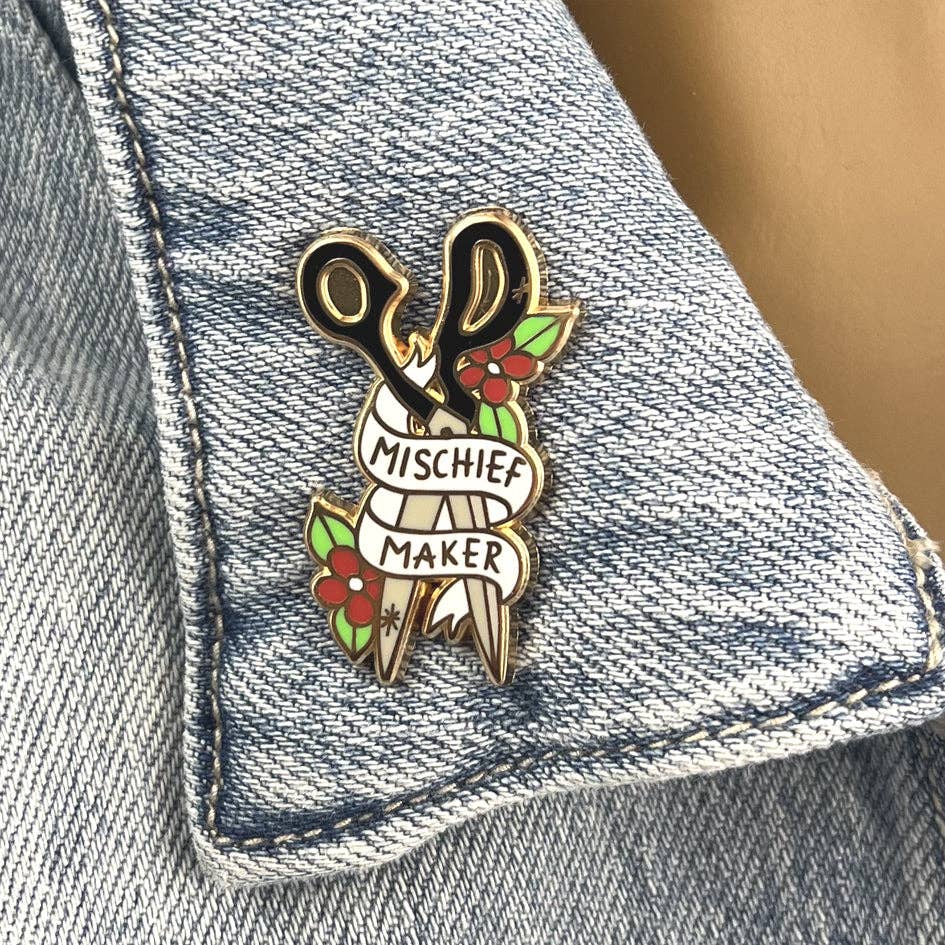 Mischief Maker Lapel Pin