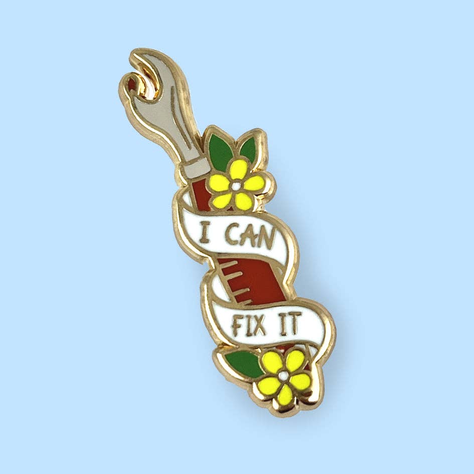 I Can Fix It Lapel Pin