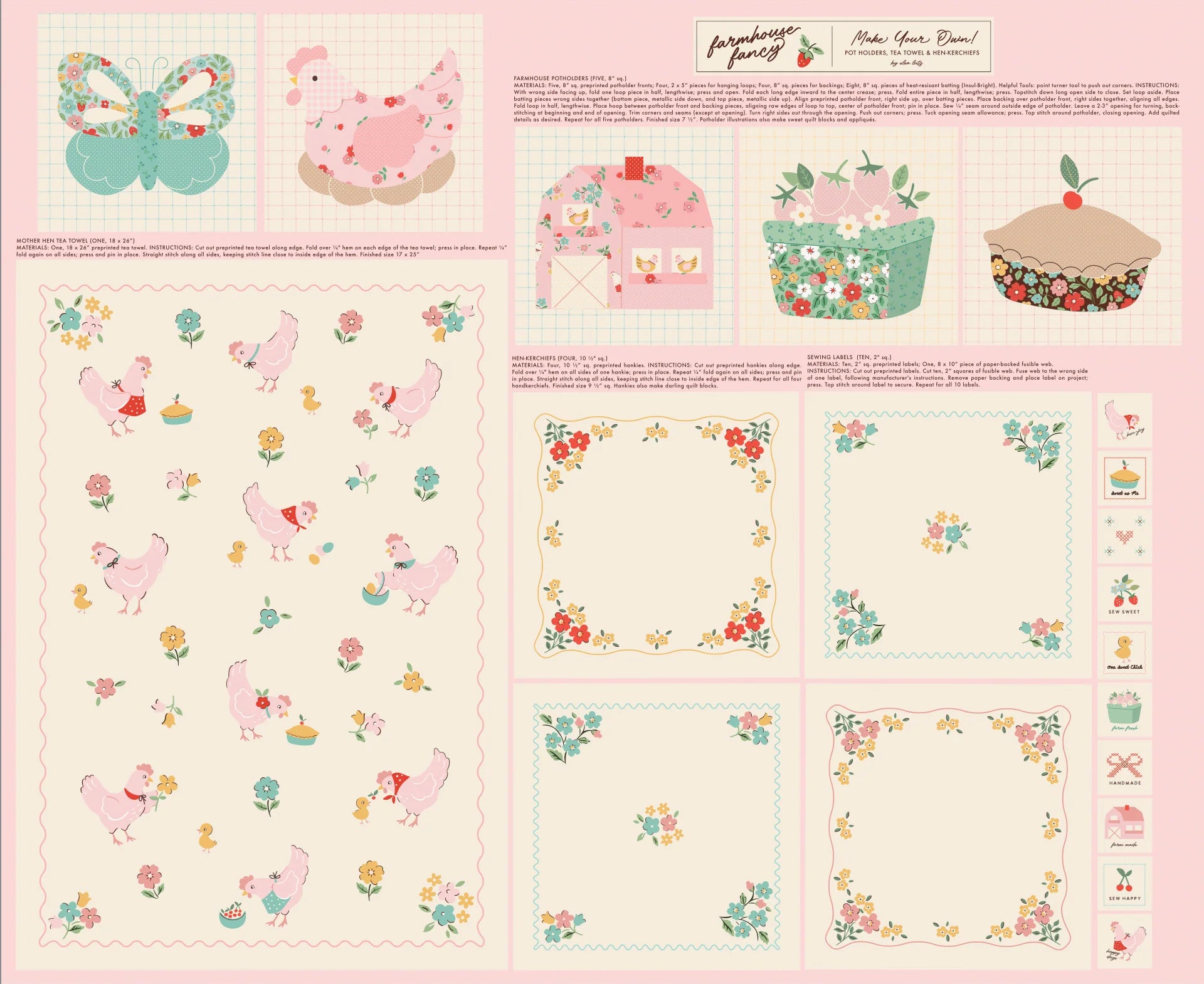 Poppie Cotton | Farmhouse Fancy - Shop Project Panels From Poppie 