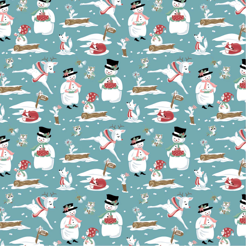 Frost & Flurry - Mr & Mrs Flurry in Blue