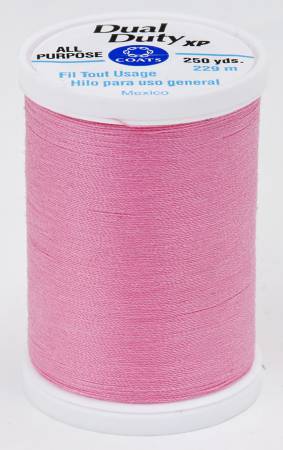 Coats & Clark All Purpose Hot Pink Polyester Thread, 300 Yards