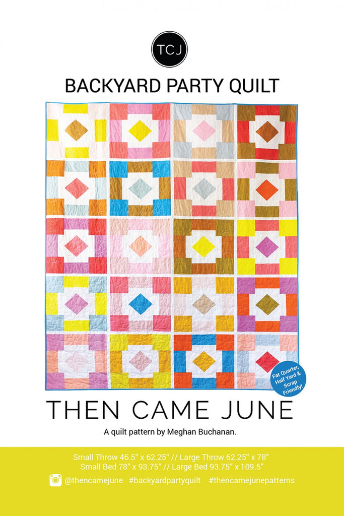 Backyard Party Quilt Pattern