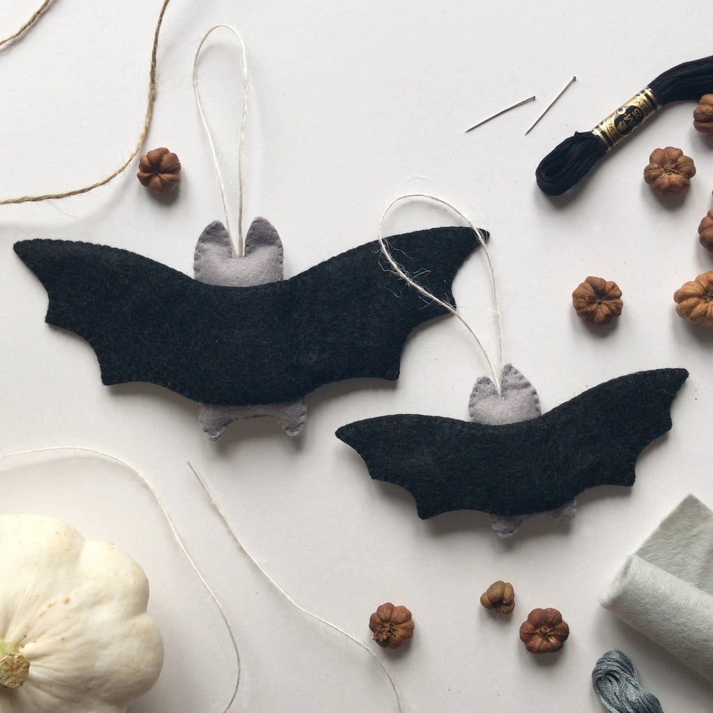 Bertie the Bat and baby bats DIY Felt Sewing Kit