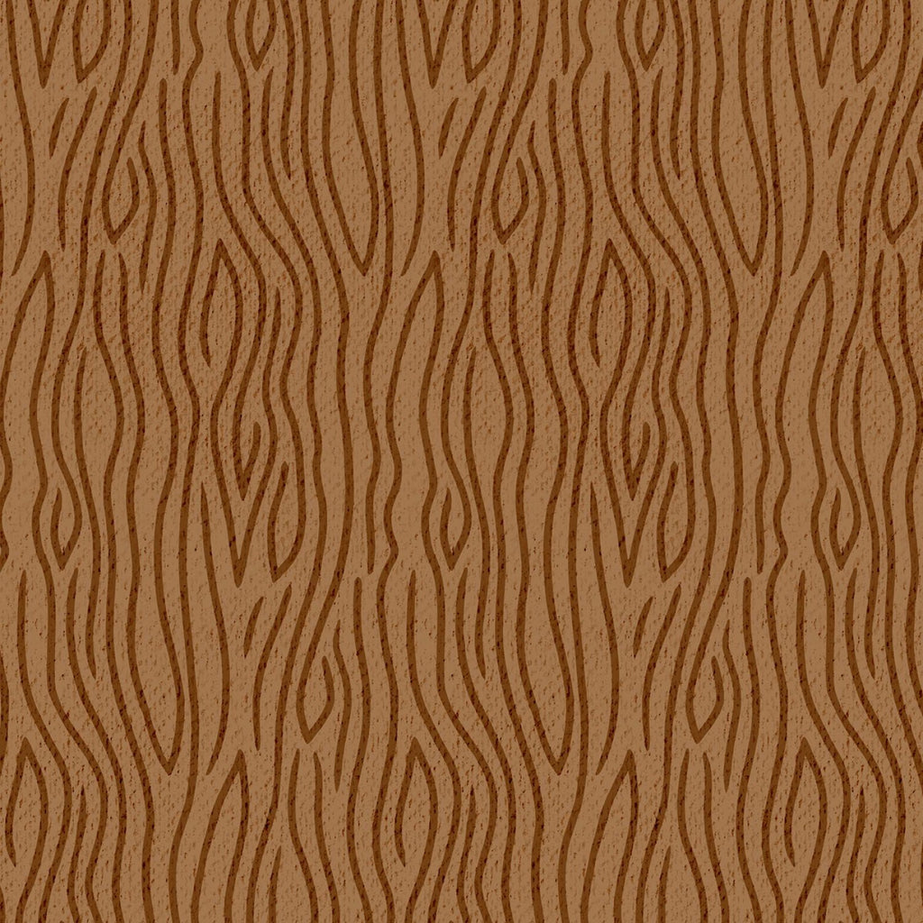 Gnome Sweet Gnome - Brown Wood Texture