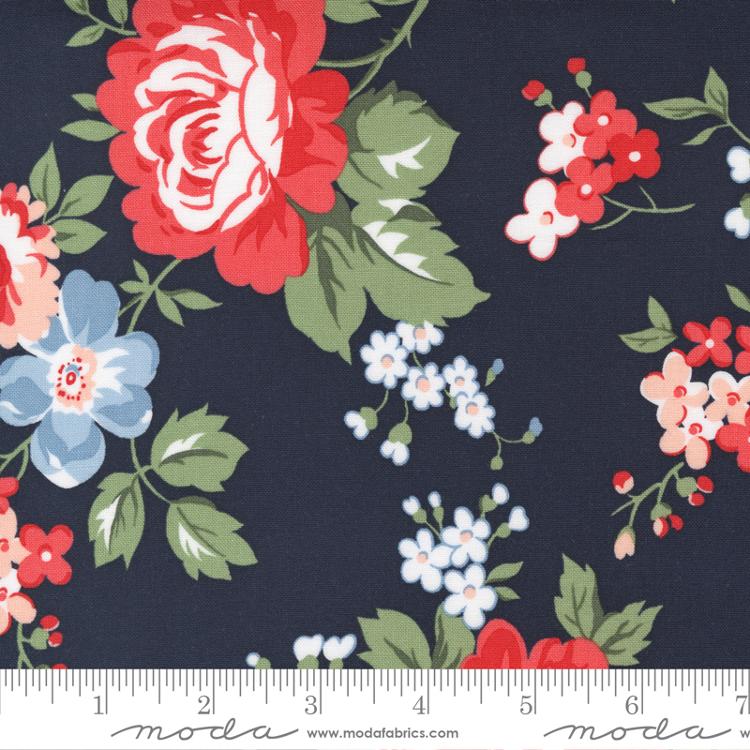 Dwell - Cottage Floral in Navy