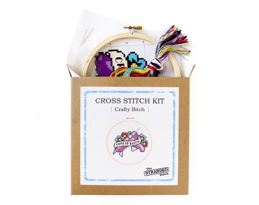 Crafty Bitch Cross Stitch Kit