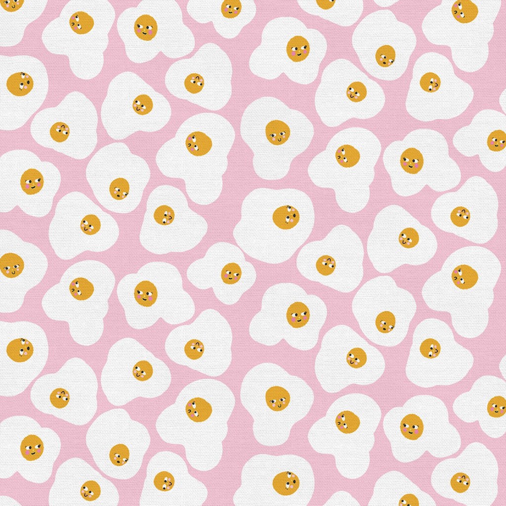 Food Face - Eggs in Pink