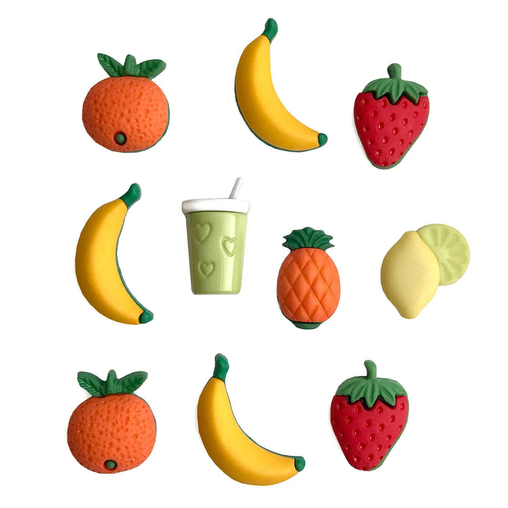 Cute Button Pack - Fruity Smoothie
