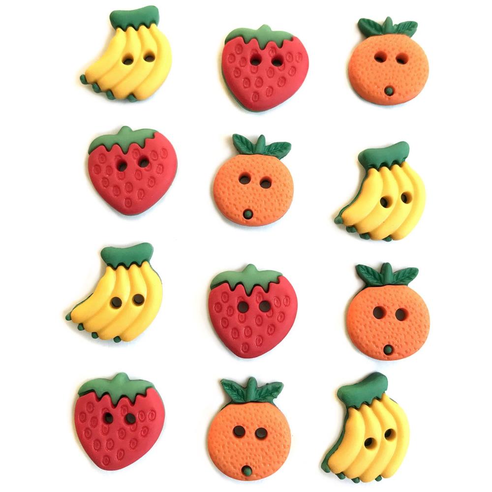 Cute Button Pack - Fruity