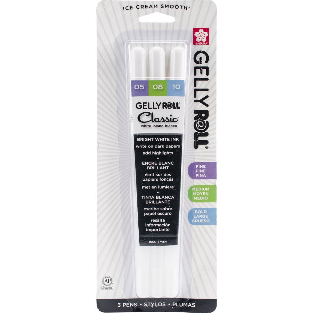 Gelly Roll Classic Pens - White Ink