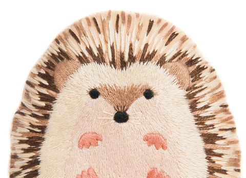 Kiriki D.I.Y. Embroidered Doll Kit - Hedgehog
