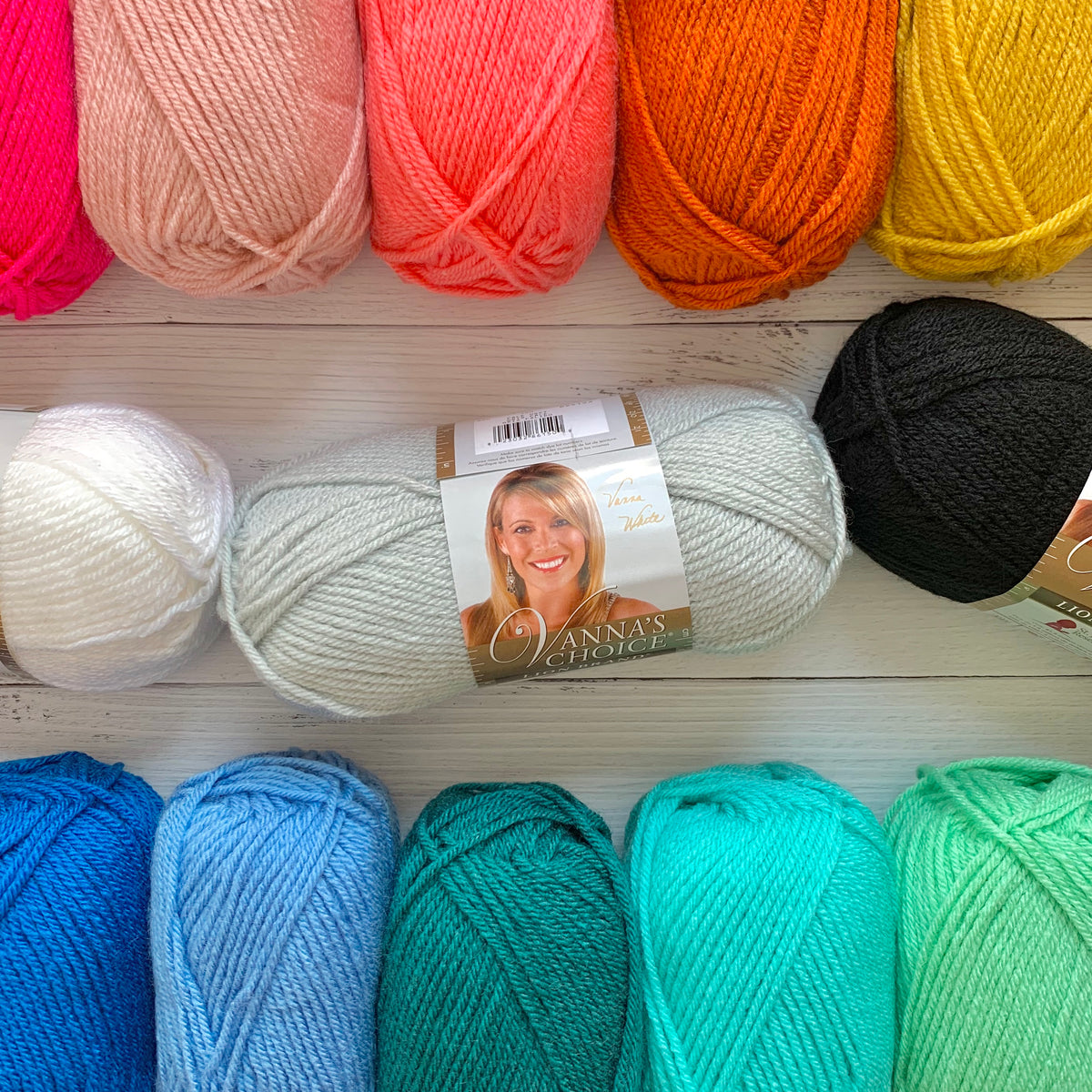 Vanna's Choice Yarn- Lemon Pepper - Crafts Direct